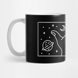 Hand in Space 3 Mug